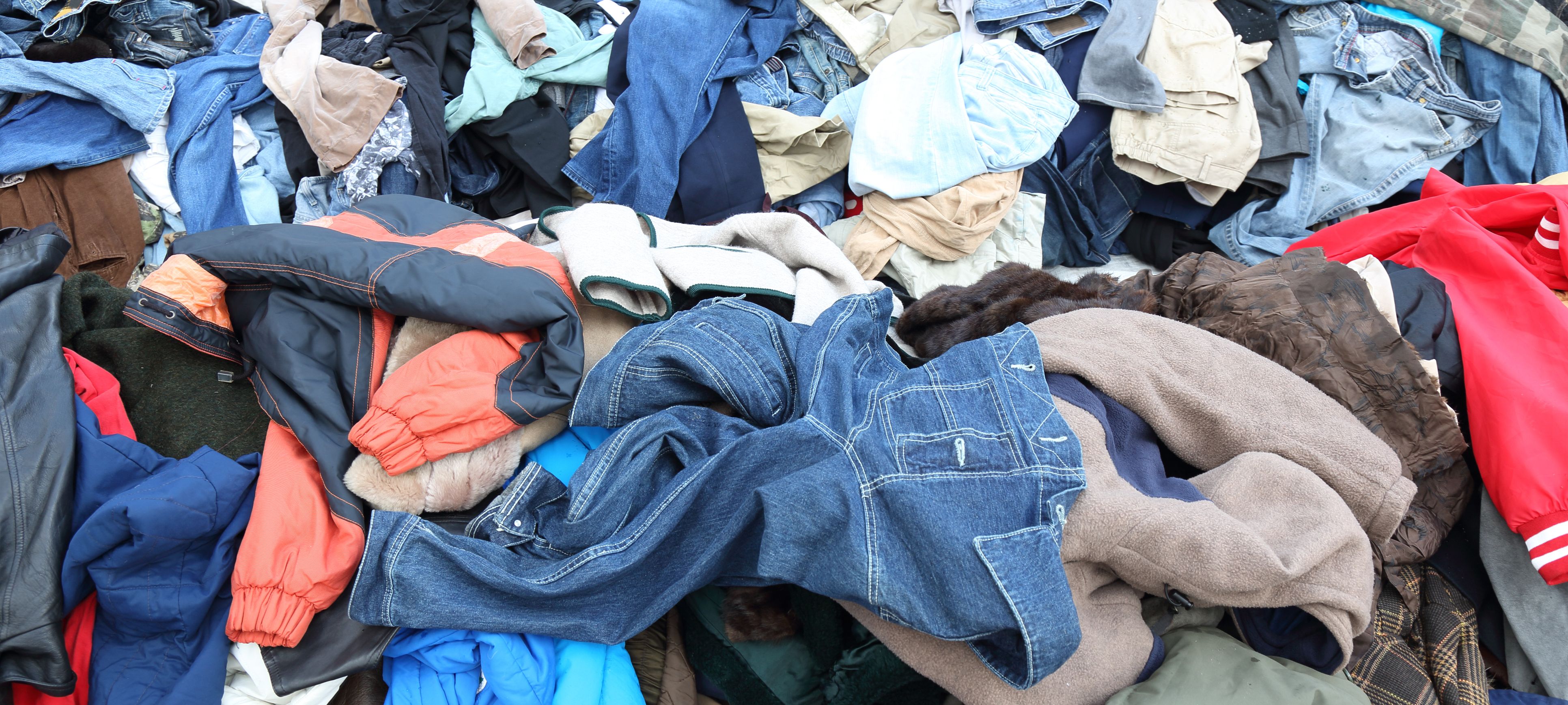 Textile waste - clothing