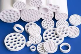 Ceramic membranes used in the SolTex project