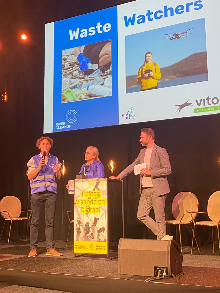 Waste Watchers heeft twee Geospatial Awards gewonnen | VITO