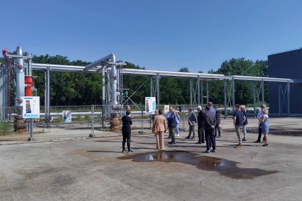 Bezoek aan de aardwarmtecentrale van VITO
