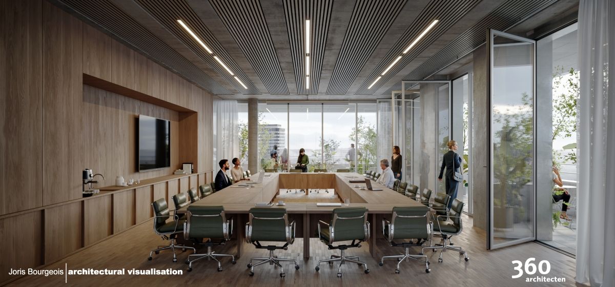 render 2 Joris Bourgeois architectural visualisation 360 architecten