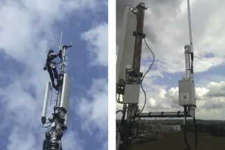 Innoverende M2M draadloze LoRa-radiotechnologie in watersensoren