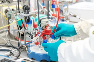 Ontwikkeling en opschaling van elektrochemische processen