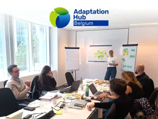 De eerste workshop van de Belgische adaptatiehub op 21 april 2026