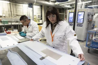 Ontwikkeling van elektrochemische componenten