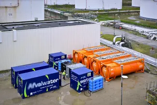 Mobiele waterzuiveringscontainers CHERISH Emilia