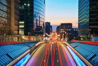 SOCIETY - transport car traffic in Brussels