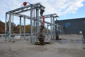 Boorputten geothermiecentrale VITO