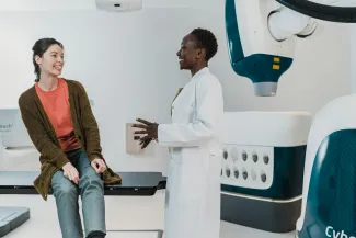 Doctor and patient