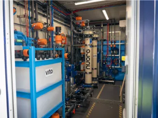 Waterzuiveringscontainers VITO