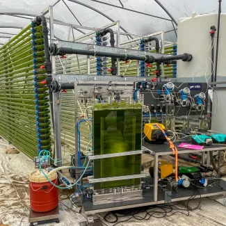 Lab-scale membrane filtration