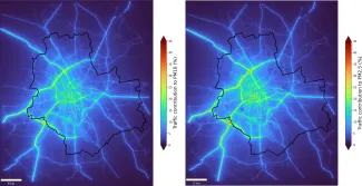 Contribution of road traffic to particulate matter concentrations in Warsaw