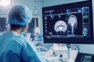 An AI generated image of a medical professional