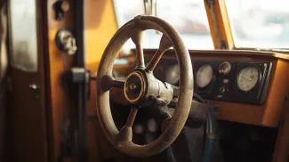 Roer van een schip