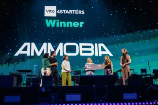 VITO4STARTERS-winnaar Ammobia